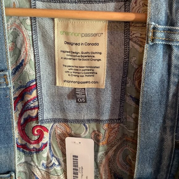 NWT BOHO Long Cardigan DESIGNED IN CANADA | MADE IN THAILAND | Eco Conscious - Picture 3 of 10